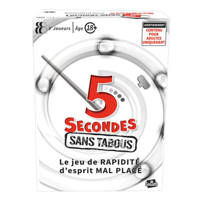 Goliath games jeu de société goliath 5 secondes non censuré - Français