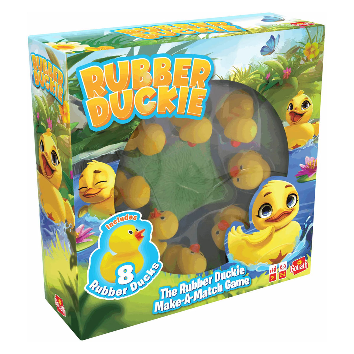 Jeu de pêche au canard en caoutchouc Goliath