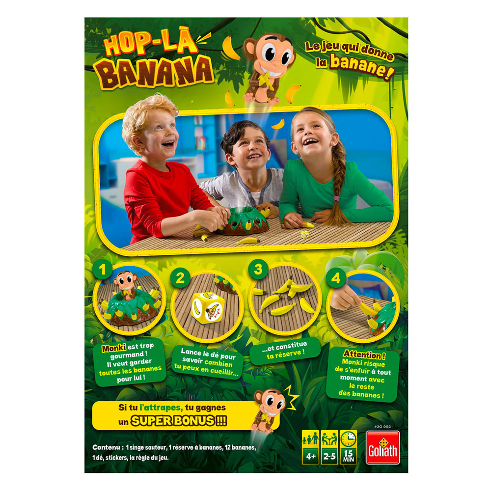 Jeu de société Goliath hop la banane