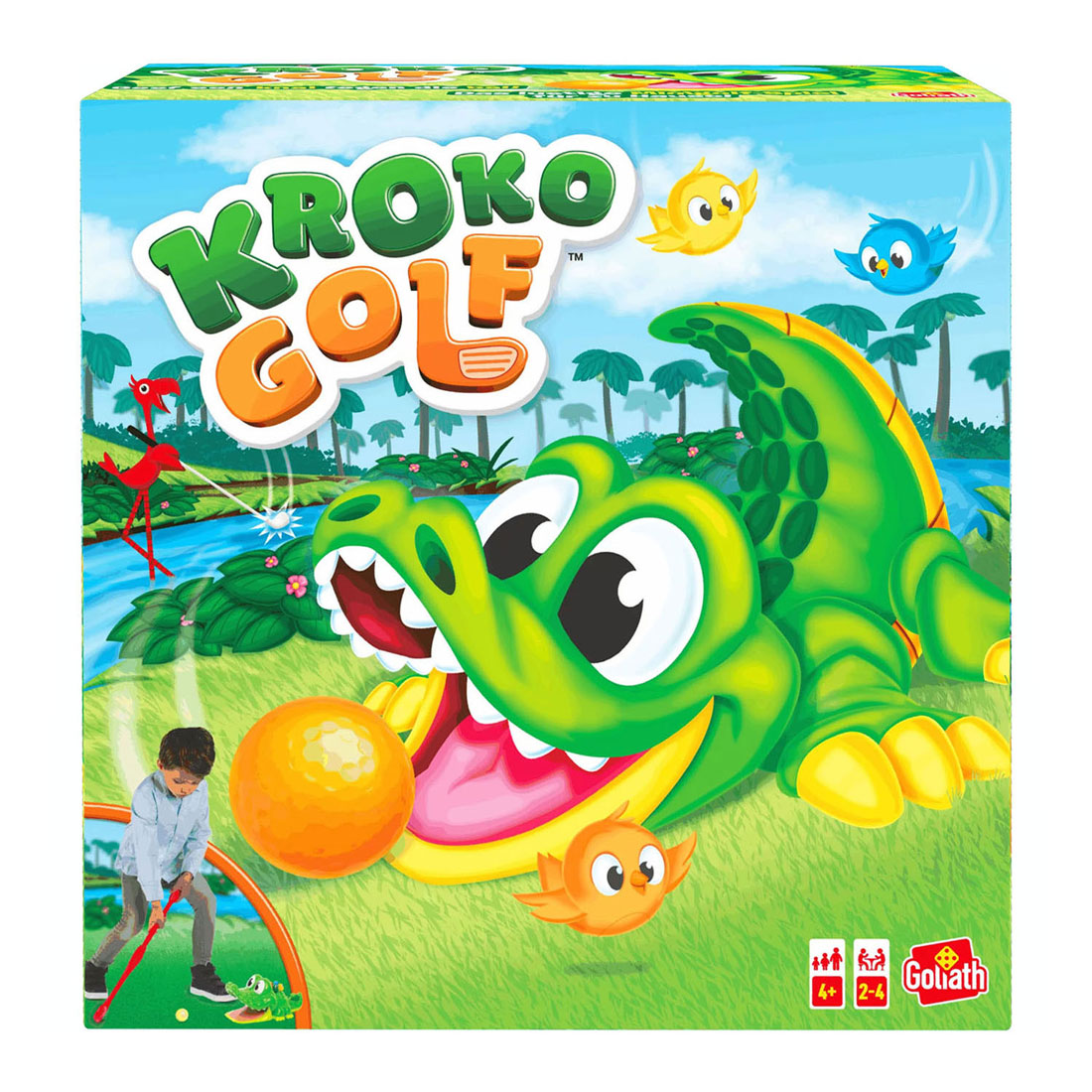 Jeu de golf crocodile | 2 pièces