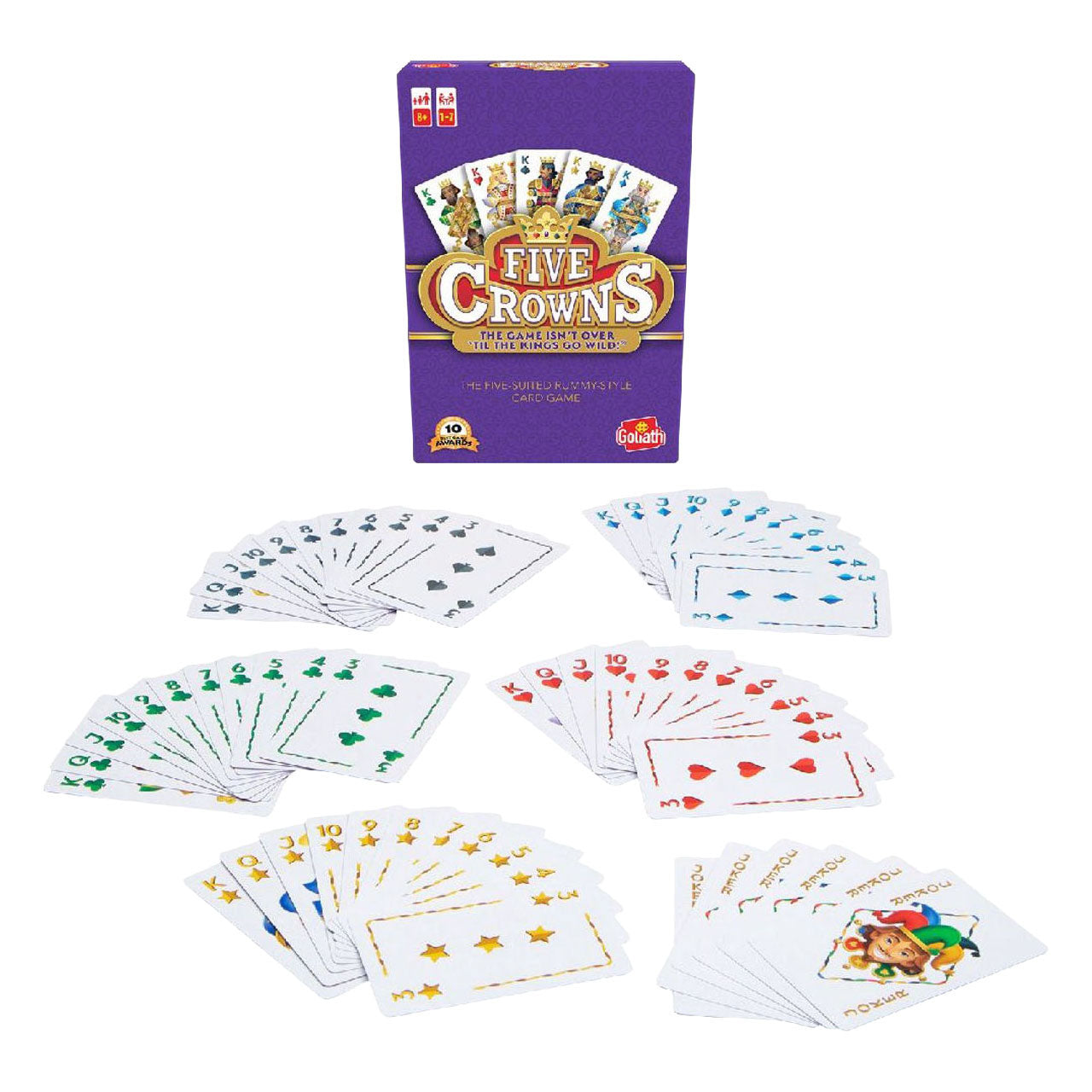 Jeu de cartes Goliath 5 couronnes