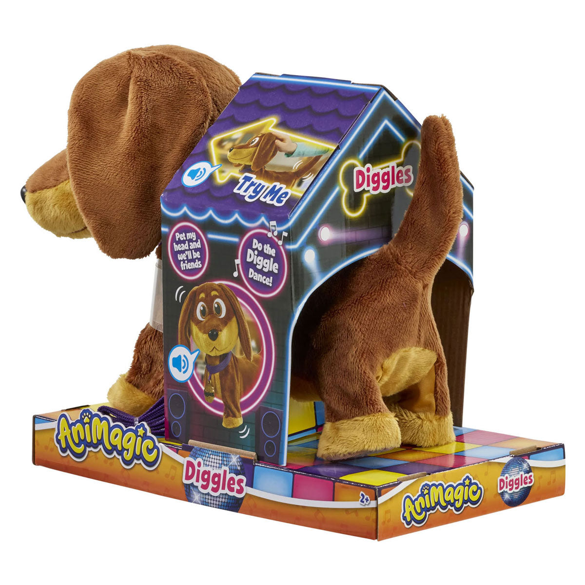 Autres marques Animagic Hug Dog Diggles + Sound