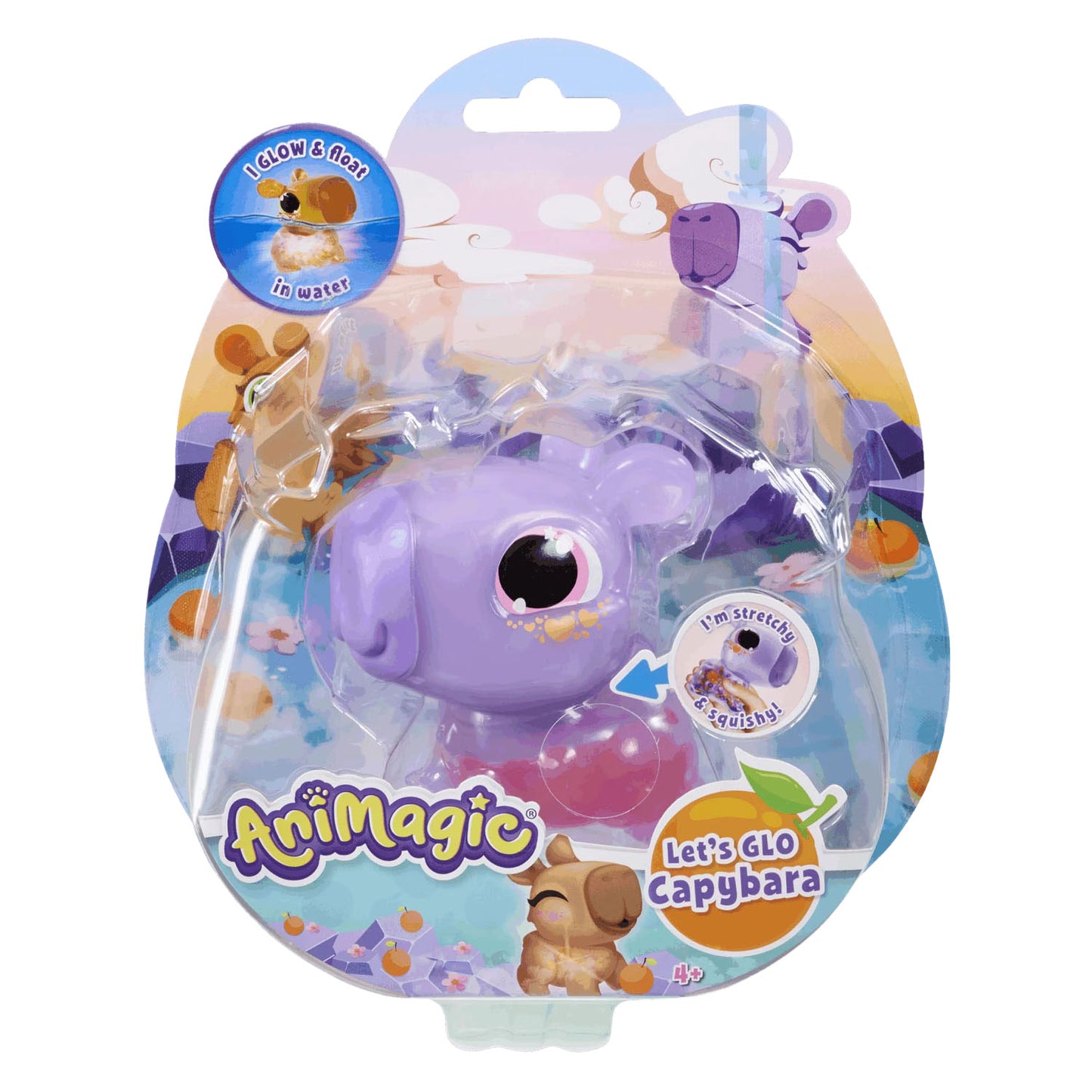 Goliath animagic let's glo capybara - violet