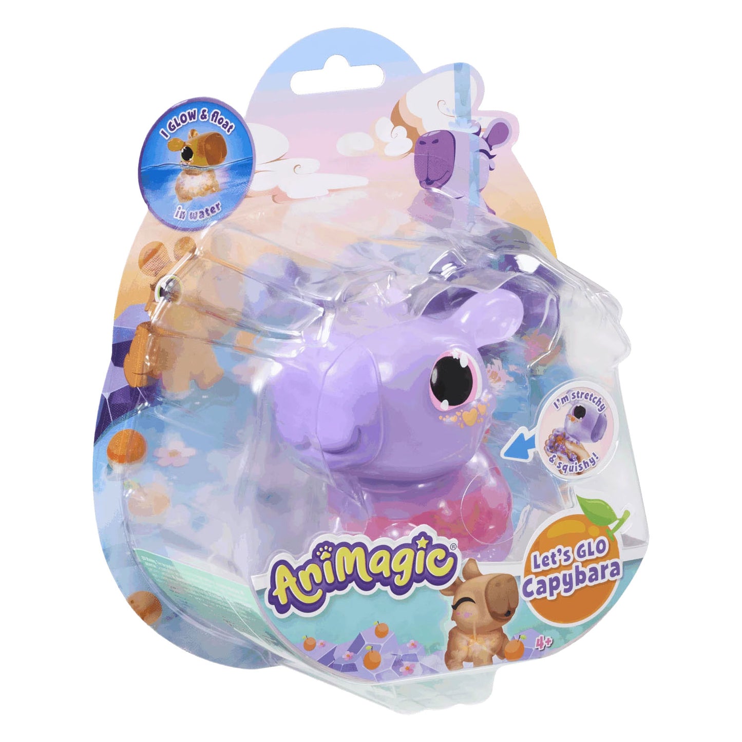 Goliath animagic let's glo capybara - violet