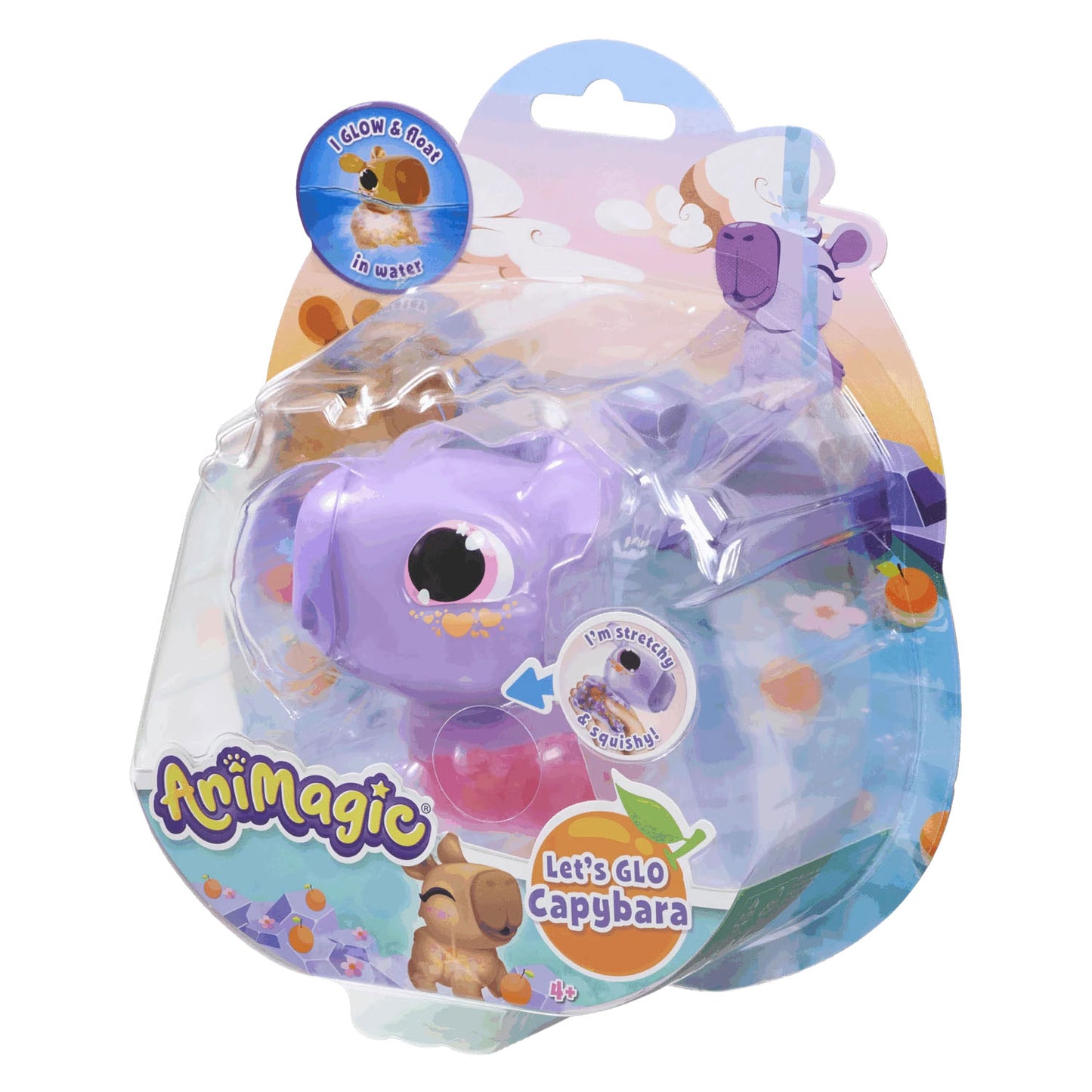 Goliath animagic let's glo capybara - violet
