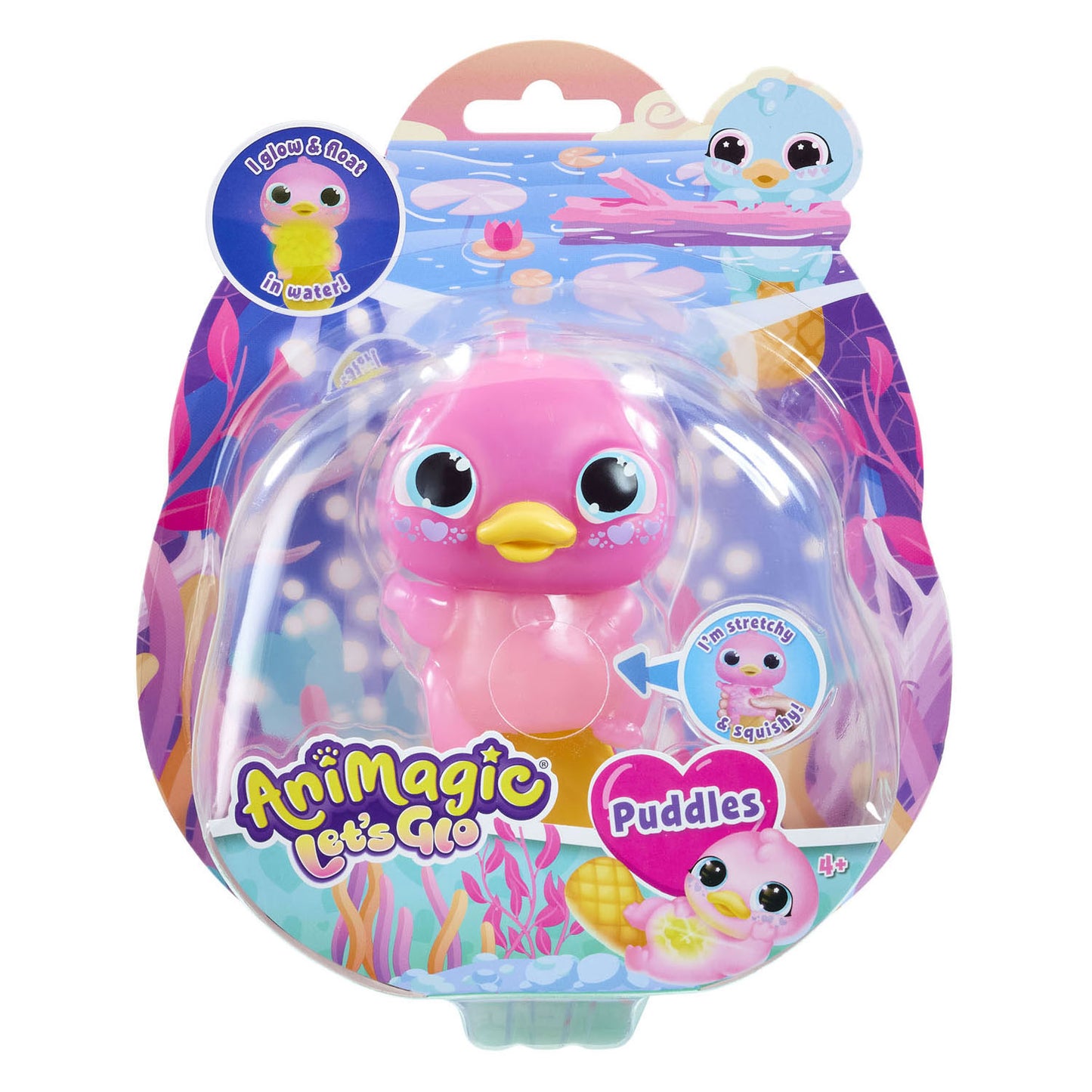 Goliath animagic let's glo ornithorynque - rose