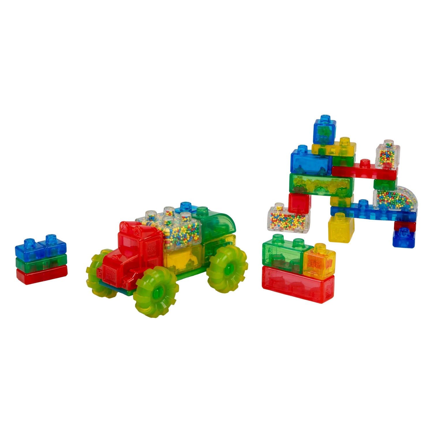 Camion Goliath Jelly Blox avec des blocs mous