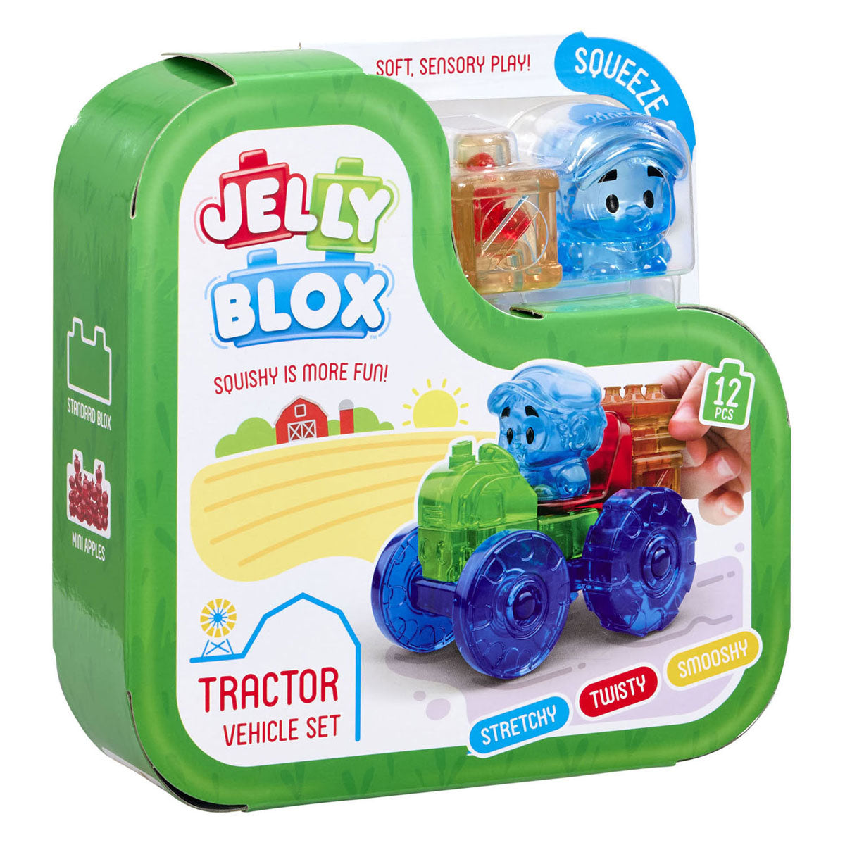 Agriculteur de tracteur Jelly Blox | 2 pièces