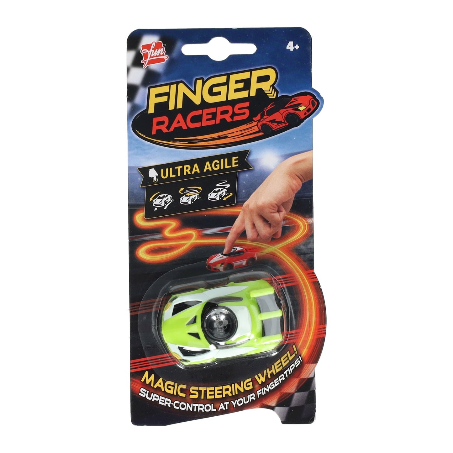 Goliath Games Finger Racers voiture qui tourne