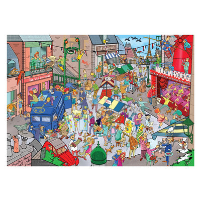 Goliath golitath c'est la vie édition ville : puzzle paris - 1000 pcs.