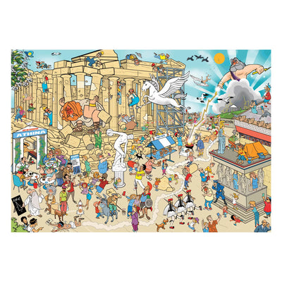 Goliath c'est la vie édition ville : puzzle Athènes - 1000 pcs.