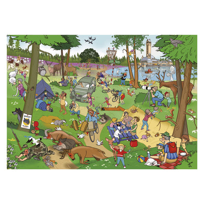 Goliath c'est la vie édition néerlandaise : le puzzle Veluwe - 1000 pcs.