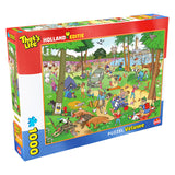 Goliath c'est la vie édition néerlandaise : le puzzle Veluwe - 1000 pcs. - afbeelding 4