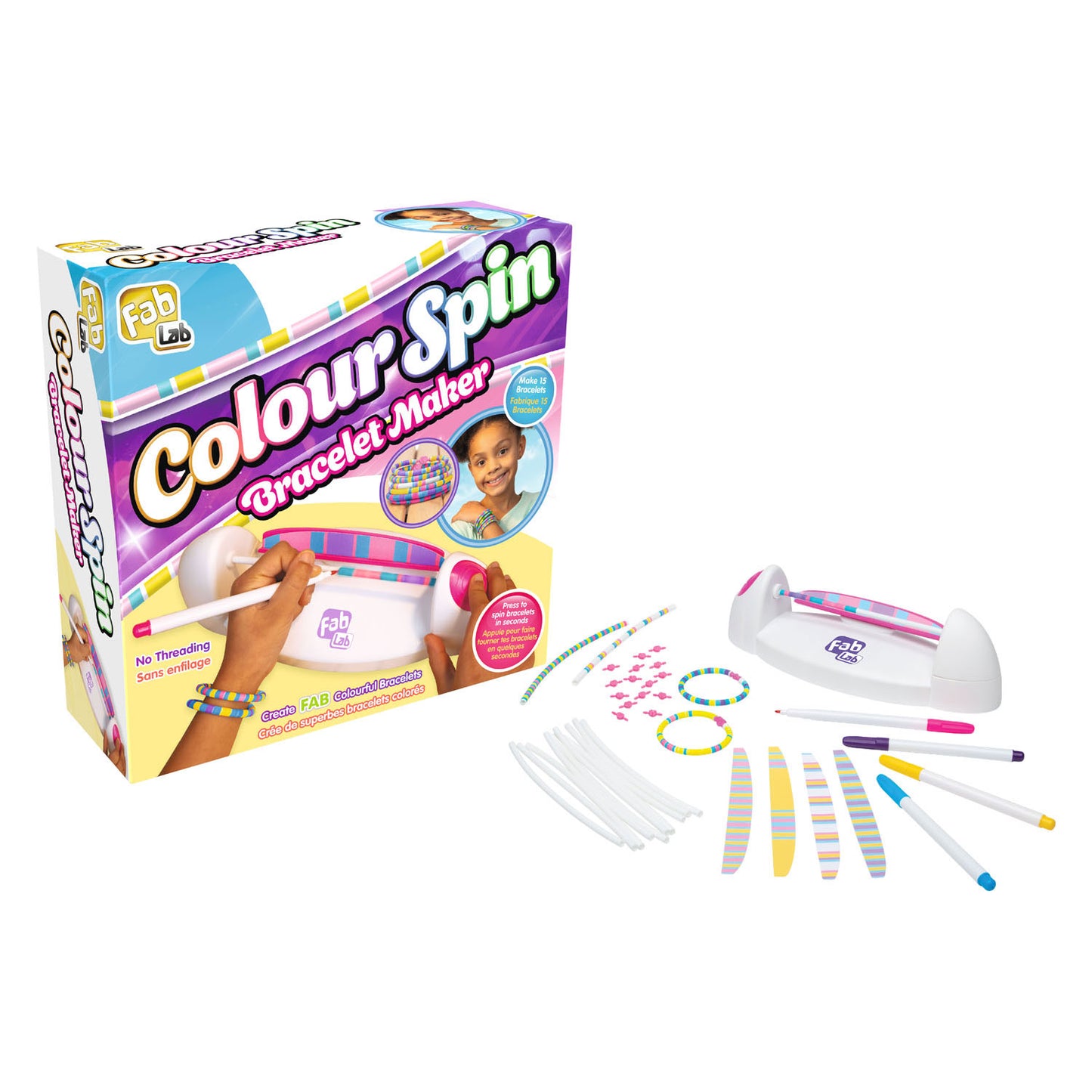 Fabriquer des bracelets Goliath colourspin