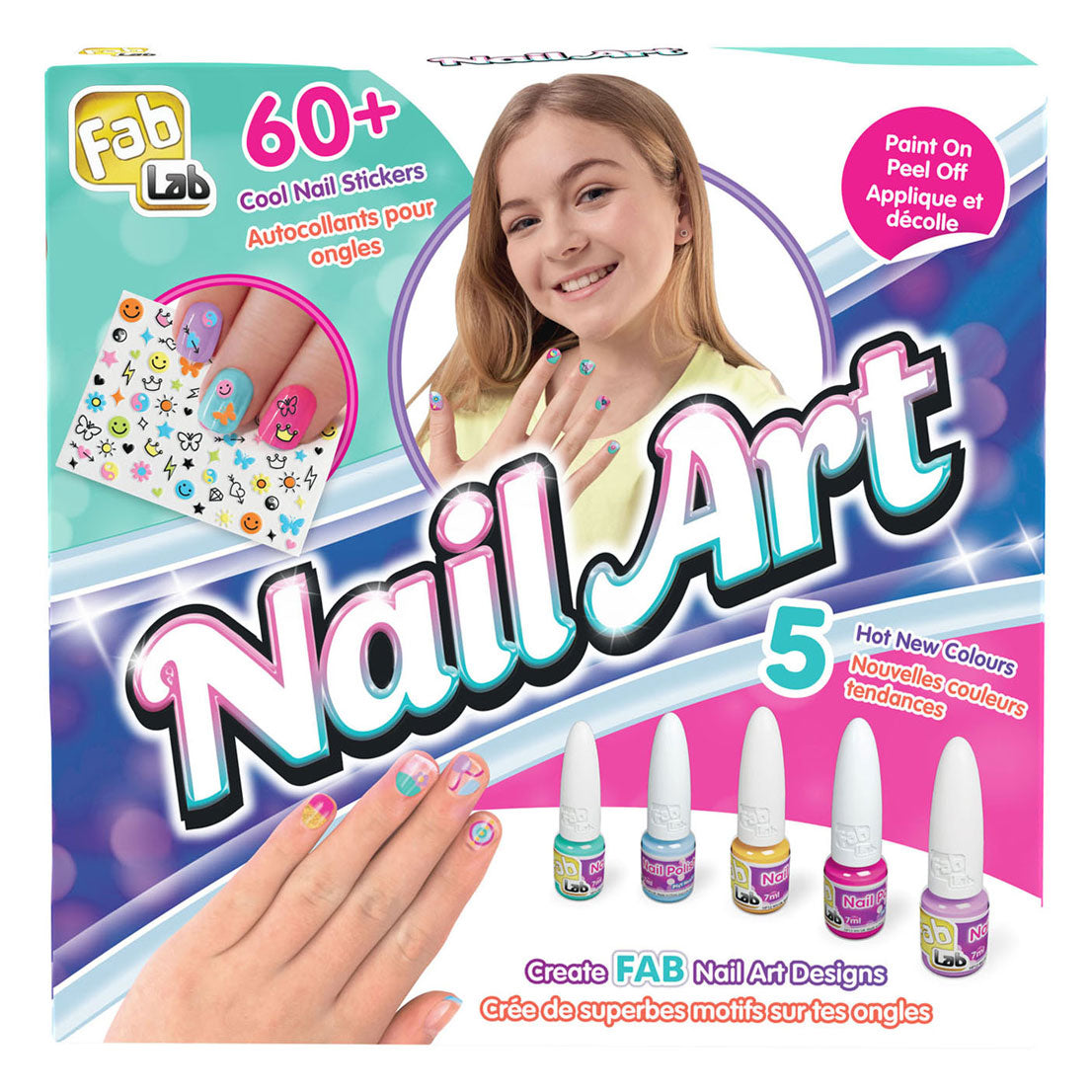 Fablab nail art | 2 pièces
