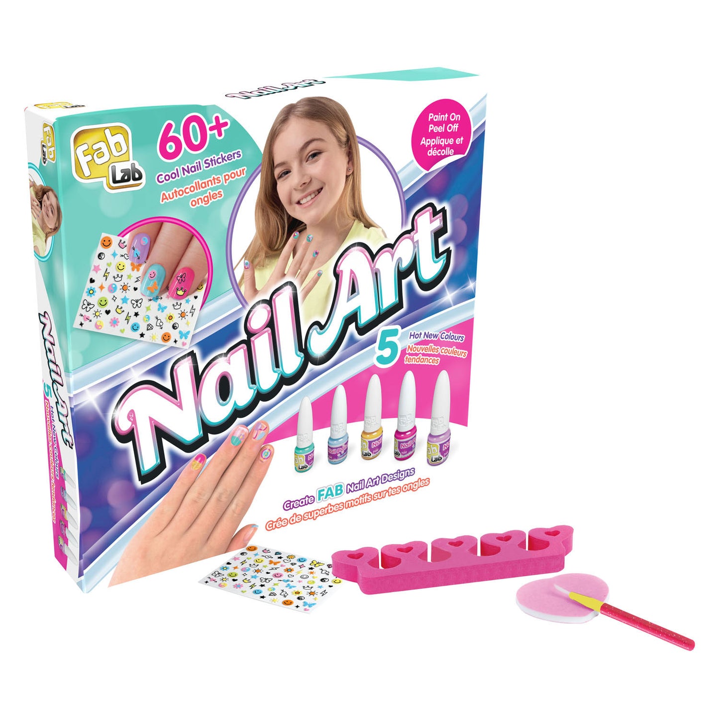 Fablab nail art | 2 pièces