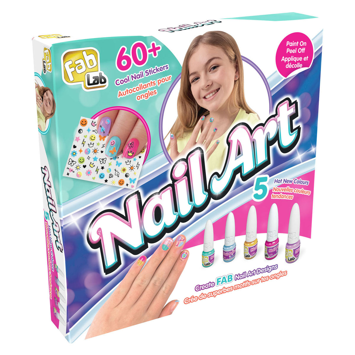 Fablab nail art | 2 pièces