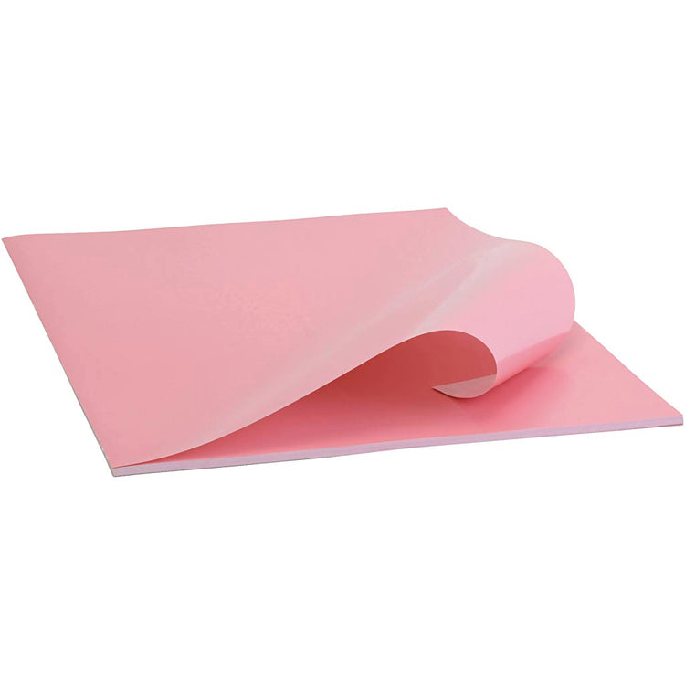 Papier brillant Creativ company, feuille 32x48 cm, 80 gr, rose, 25 feuilles 1 boîte