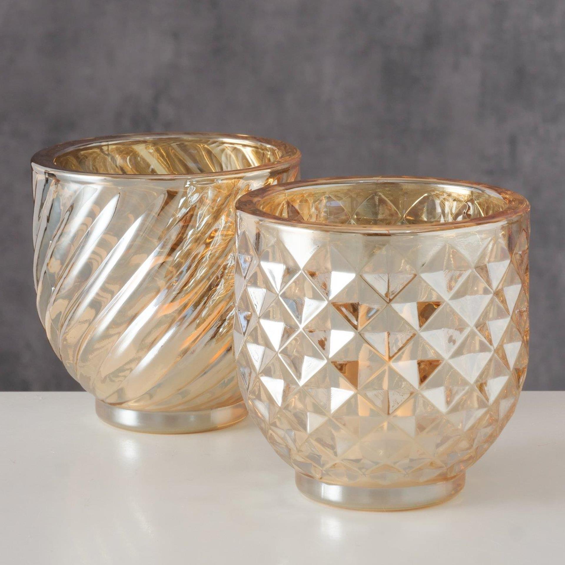 Lanterne de maison Boltze h9cm verre