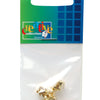 Vaessen creative • clous carrés 6mm 10pcs or