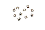 Vaessen creative • clous carrés 6mm 10pcs argent - afbeelding 1