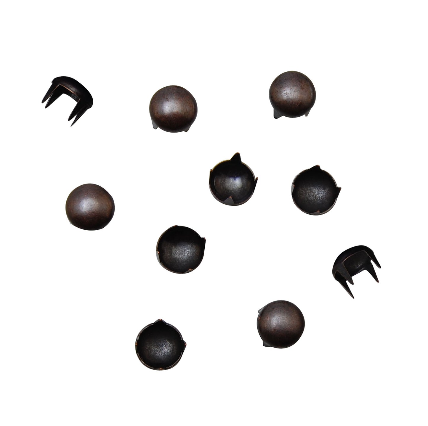Vaessen creative • clous ronds 7mm 10pcs bronze