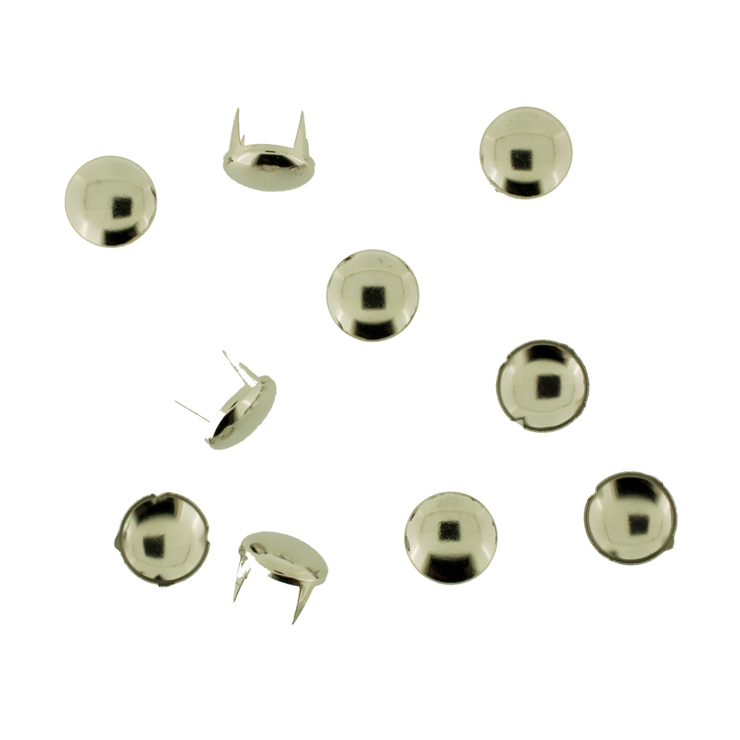 Vaessen creative • clous ronds 12mm 10pcs argent
