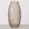 Boltze home vase h20cm verre beige