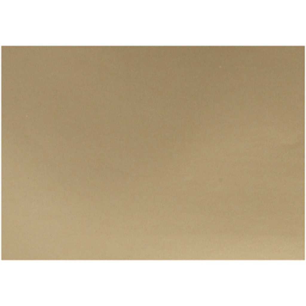 Papier brillant Creativ company, feuille 32x48 cm, 80 gr, or, 25 feuilles 1 boîte