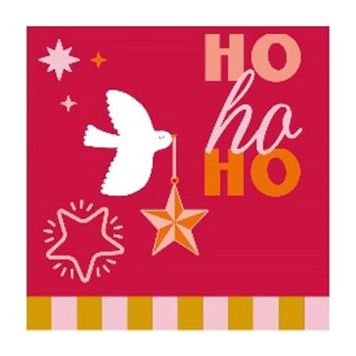 Serviettes Duni joie festive 33x33cm