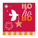 Serviettes Duni joie festive 33x33cm
