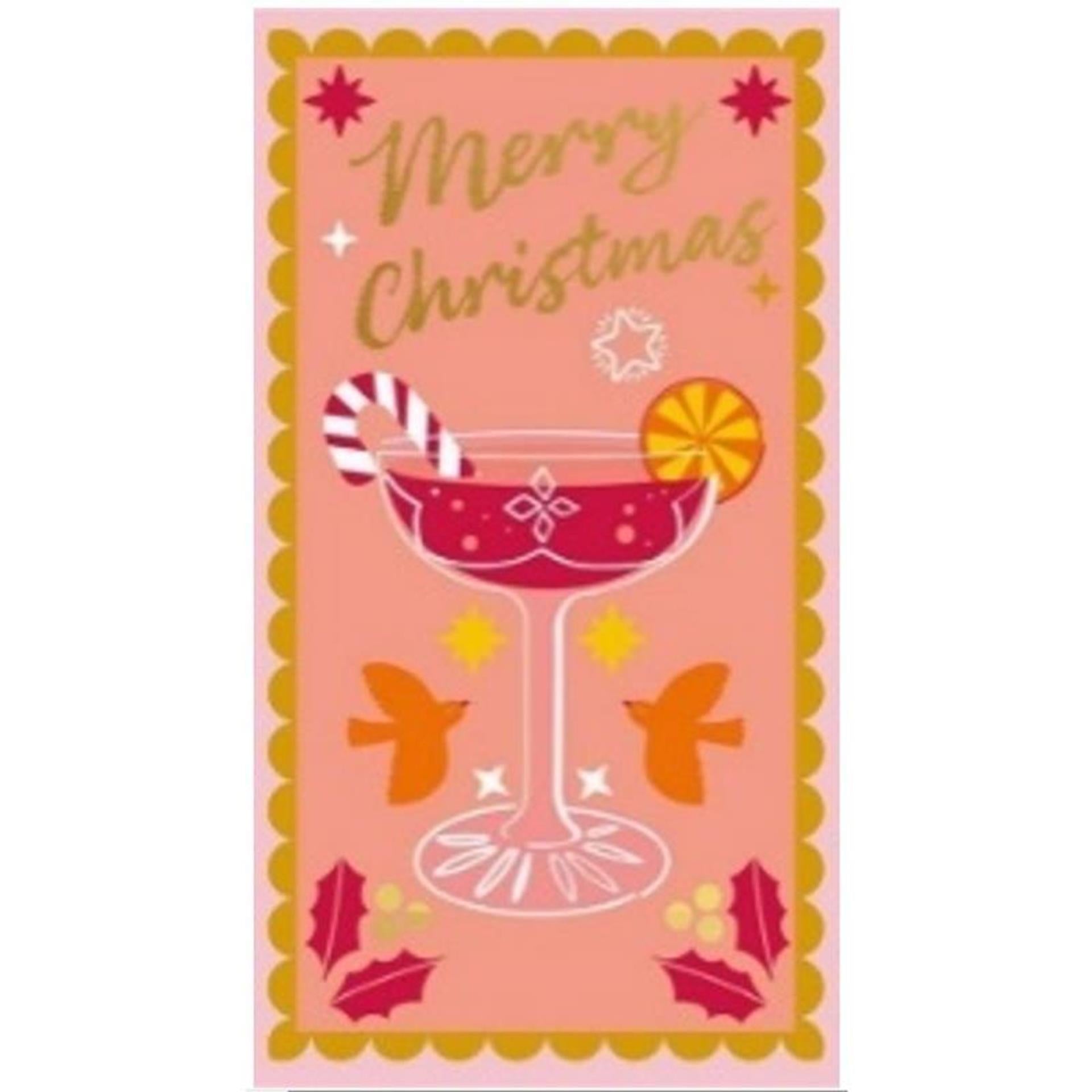 Serviettes Duni cocktail de Noël 33x40cm