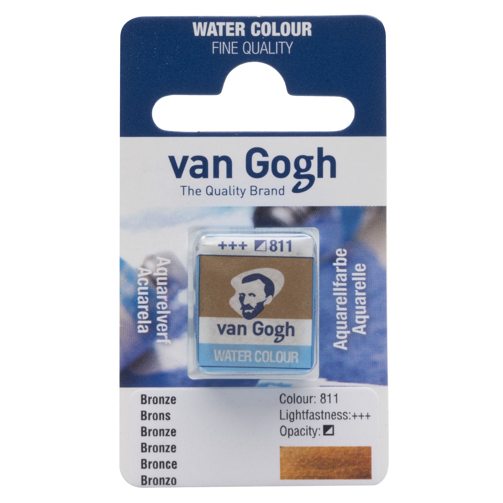 Van Gogh • peinture aquarelle poêle bronze 811