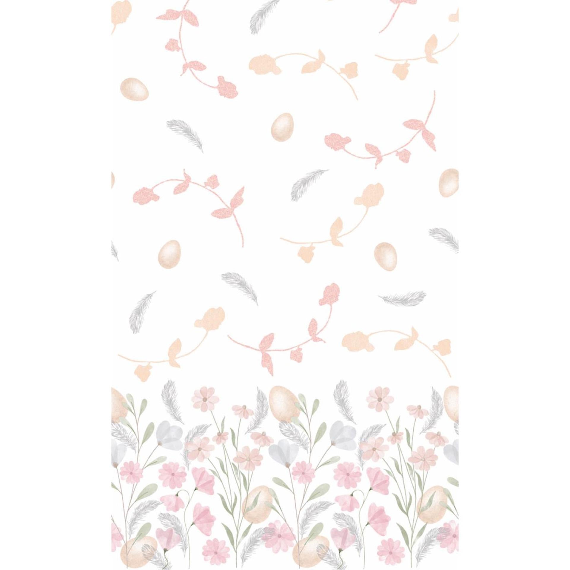 Nappe Duni douce Pâques 138x220cm