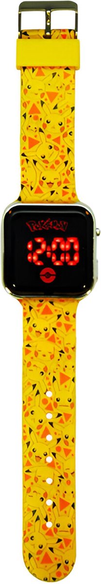 Disney pokémon - montre led - pikachu - jaune - enfants