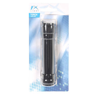 Black en aluminium de lampe de poche