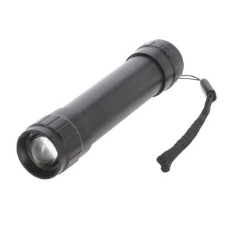 Black en aluminium de lampe de poche
