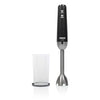 Princess Hand Blender en acier inoxydable noir