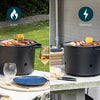 Princesse 112240 Hybrid Bucket Barbecue Electric Houts