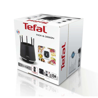 Conception en acier inoxydable de la fondue tefal