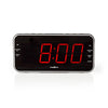 Radio-réveil numérique Nedis | écran LED | 1x entrée audio 3,5 mm | noir | 1 pièce - clar004bk clar004bk