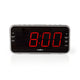 Radio-réveil numérique Nedis | écran LED | 1x entrée audio 3,5 mm | noir | 1 pièce - clar004bk clar004bk