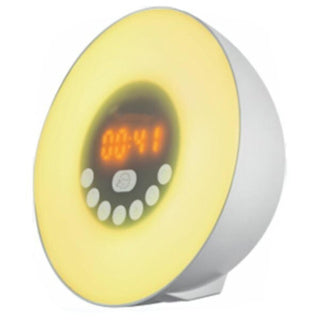 Réveil de l'alarme se réveiller léger avec un haut-parleur Bluetooth