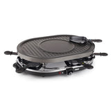 Princess Raclette 8 Oval Grill Party Gourmet - afbeelding 1