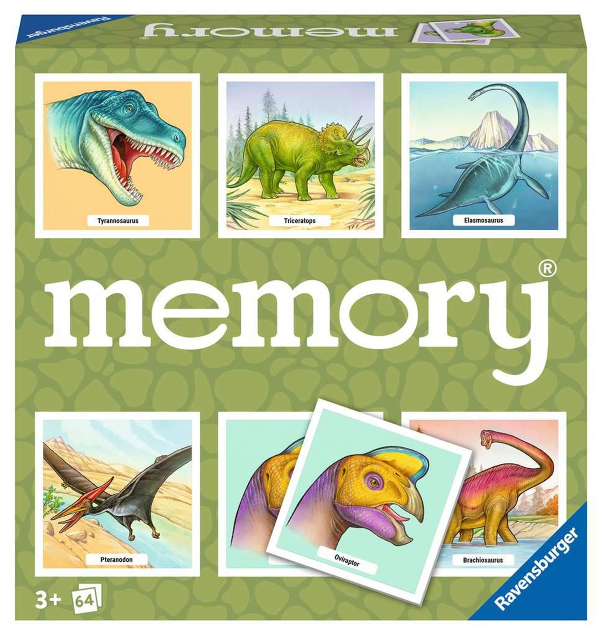 Dinosaures à mémoire de la mémoire des Ravensburger