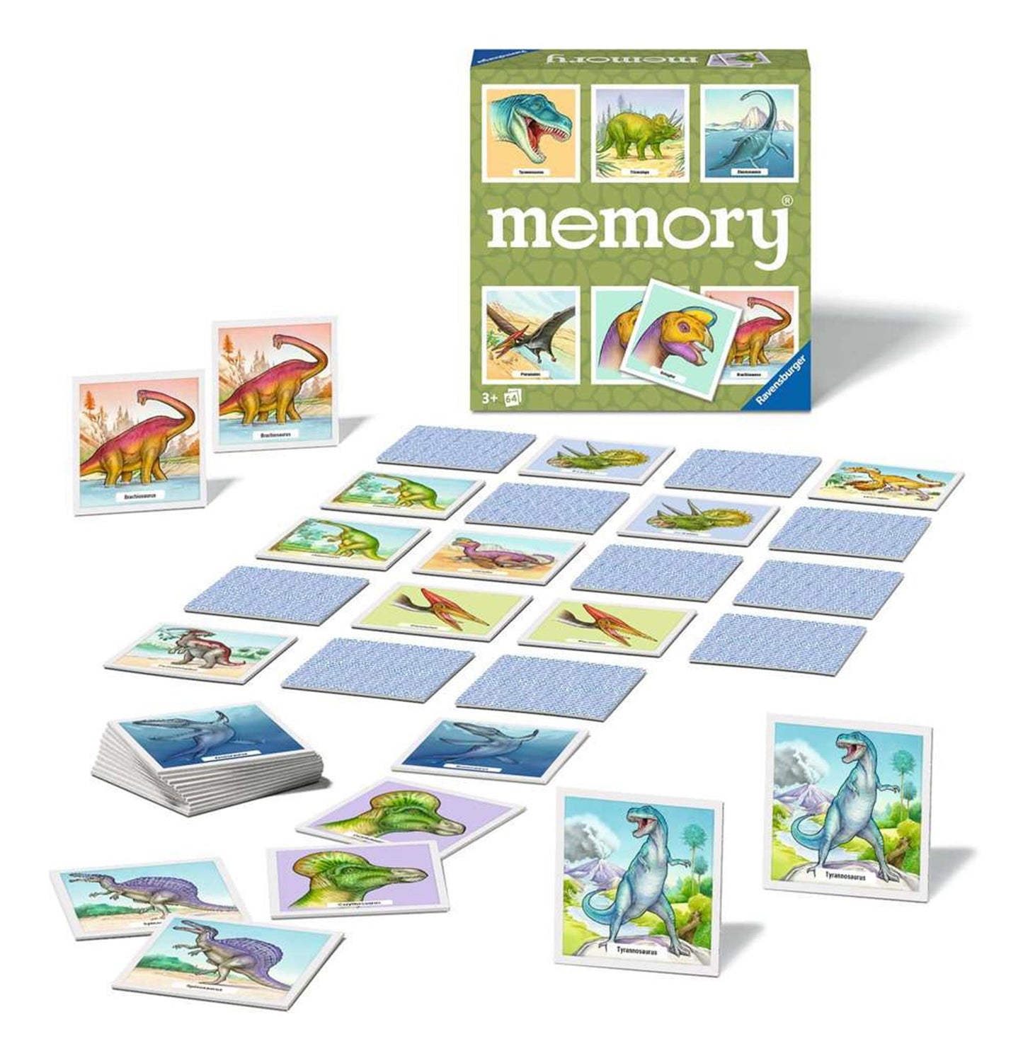 Dinosaures à mémoire de la mémoire des Ravensburger