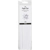 Bandes de tressage Creativ company, l: 45 cm, l: 10 mm, d 4,5 cm, blanc, 100 bandes 1 boîte