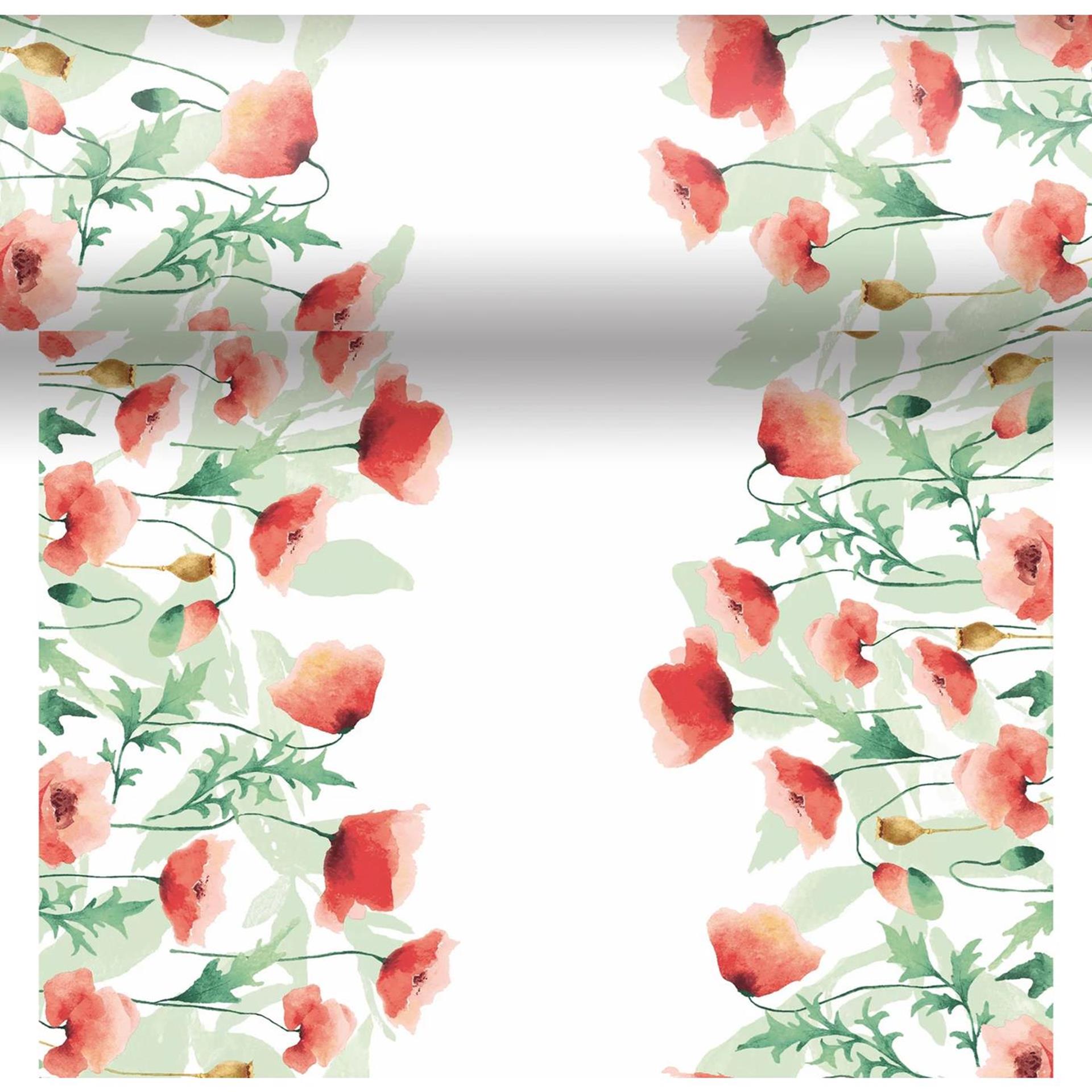 Duni Délice de coquelicot 3 en 1 40x480cm