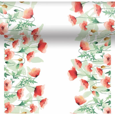 Duni Délice de coquelicot 3 en 1 40x480cm