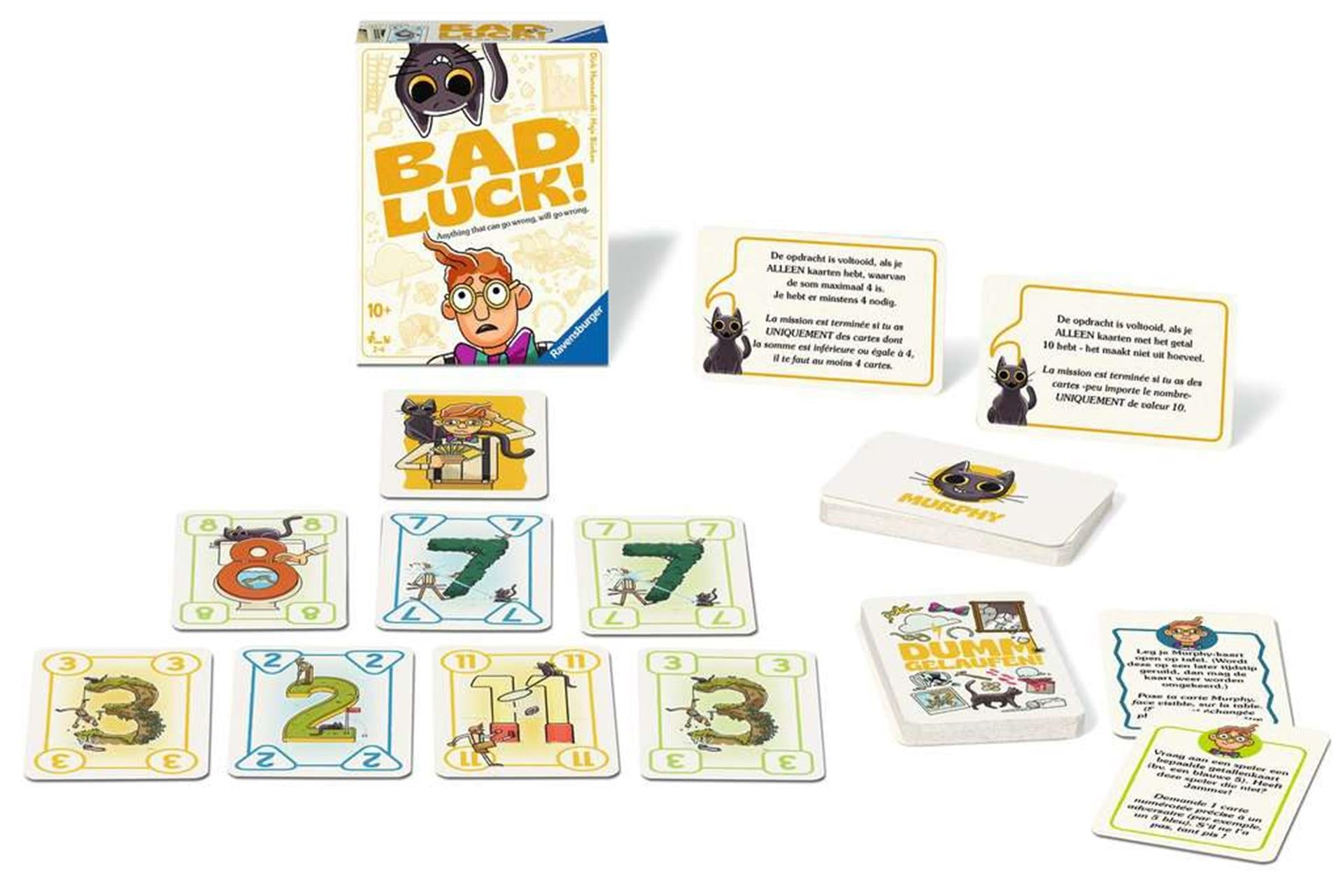 Jeu de cartes de Ravensburger malchance